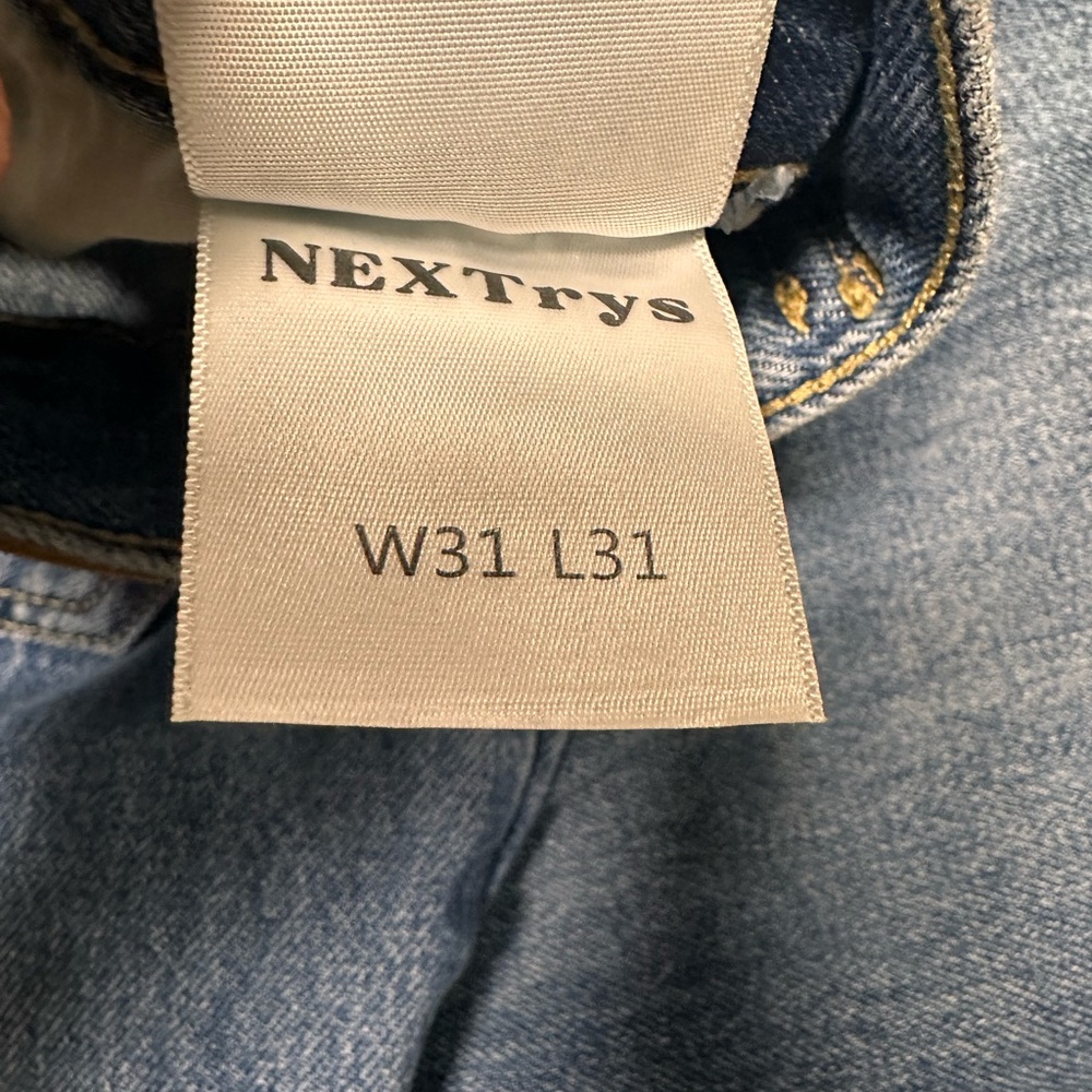 Wide Leg Denim Jeans - Picture 8 of 10